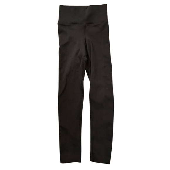Athleta Girl Rise Above Rib leggings in Black excellent condition size XS - Picture 1 of 2